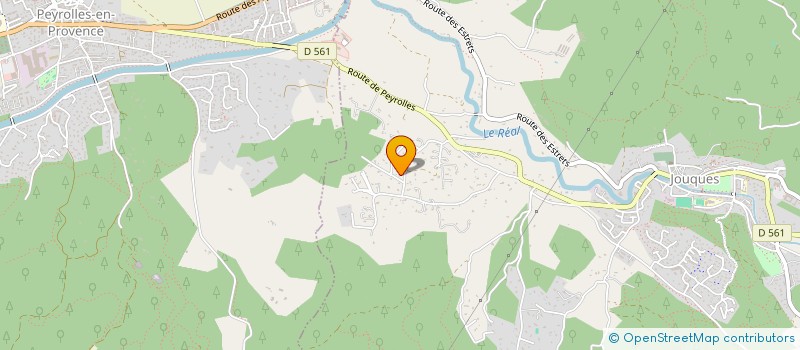 localisation de l'entreprise SCI MARIUS  JOUQUES