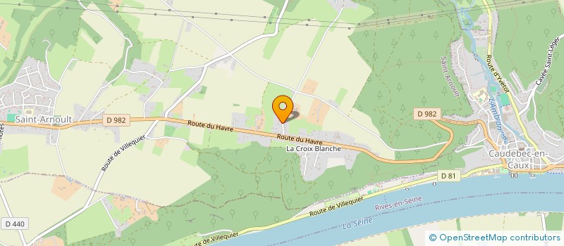 localisation de l'entreprise SCI MARIUS  SAINT-ARNOULT