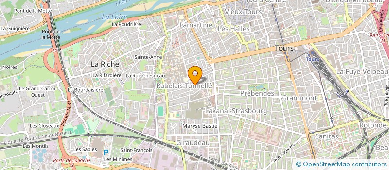 localisation de l'entreprise SCI MARIUS ALPHA  TOURS