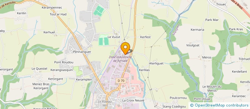 localisation de l'entreprise SCI MARIUS IMMO  CONCARNEAU