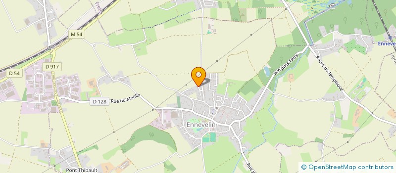 localisation de l'entreprise SCI MARIVA à ENNEVELIN