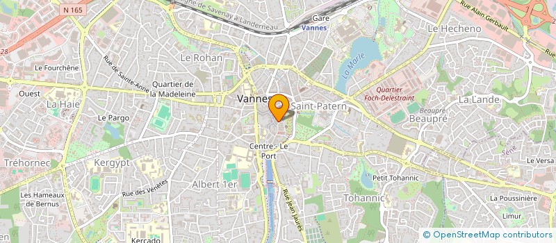 localisation de l'entreprise SCI MARIVONIG à VANNES