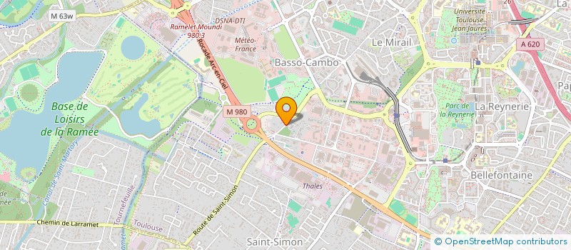 localisation de l'entreprise SCI MARIX 65 à TOULOUSE