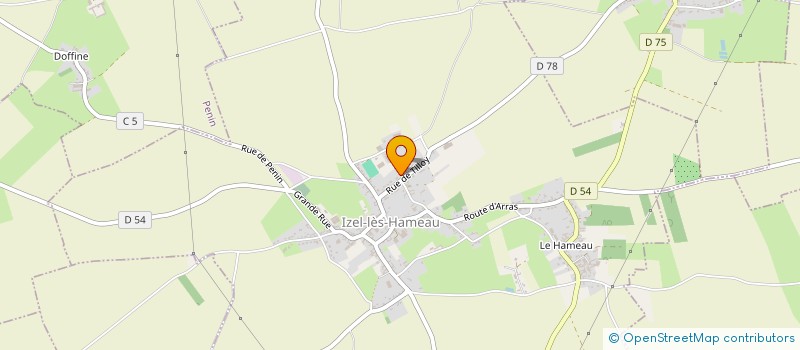 localisation de l'entreprise SCI MARJ'IMMO  IZEL-LES-HAMEAU