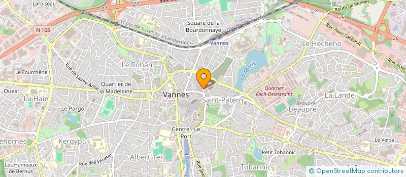 localisation de l'entreprise SCI MARJAC à VANNES