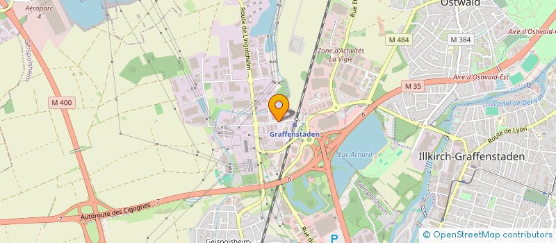 localisation de l'entreprise SCI MARJALIRE  GEISPOLSHEIM