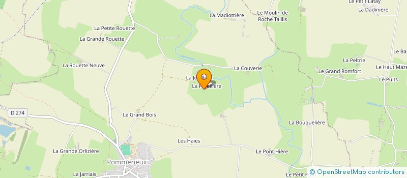 localisation de l'entreprise SCI MARJEA  POMMERIEUX