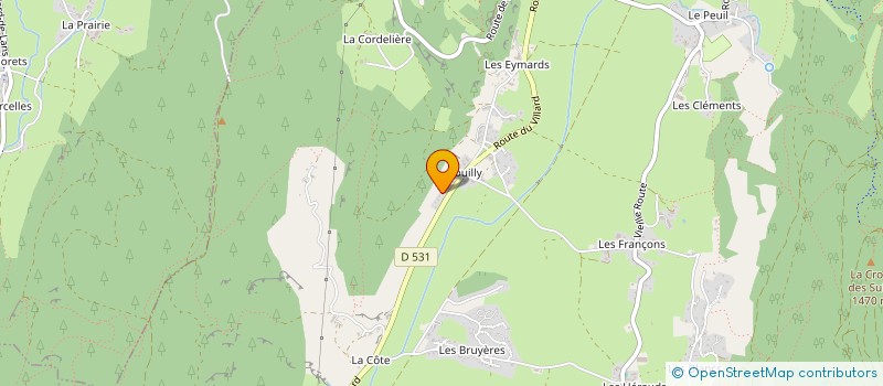 localisation de l'entreprise SCI MARJEA  LANS-EN-VERCORS