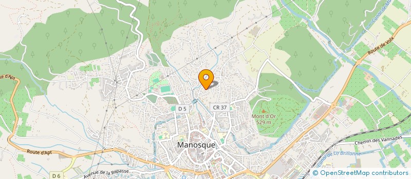 localisation de l'entreprise SCI MARJEBES à MANOSQUE