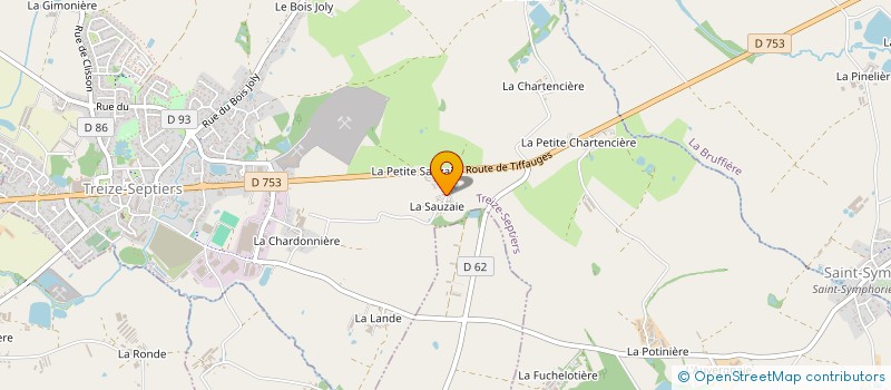 localisation de l'entreprise SCI MARJELIAS à TREIZE-SEPTIERS