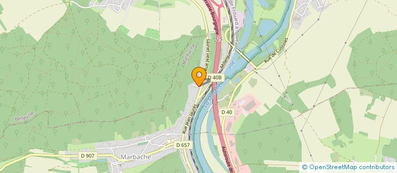 localisation de l'entreprise SCI MARJESSA IMMO  MARBACHE