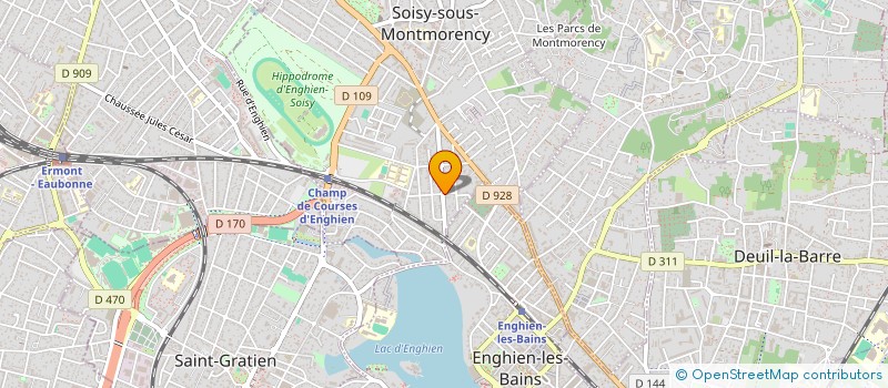 localisation de l'entreprise SCI MARJEVALTES  SOISY-SOUS-MONTMORENCY