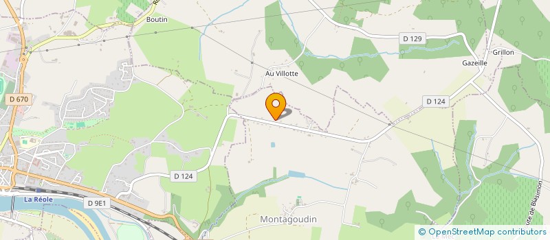 localisation de l'entreprise SCI MARJIM & FILS  MONTAGOUDIN