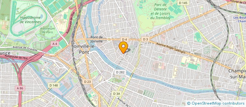 localisation de l'entreprise SCI MARJOLAINE à JOINVILLE-LE-PONT