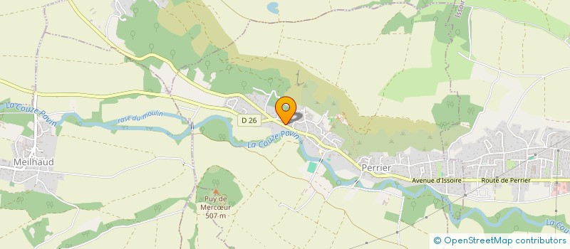 localisation de l'entreprise SCI MARJOLAINE  PERRIER