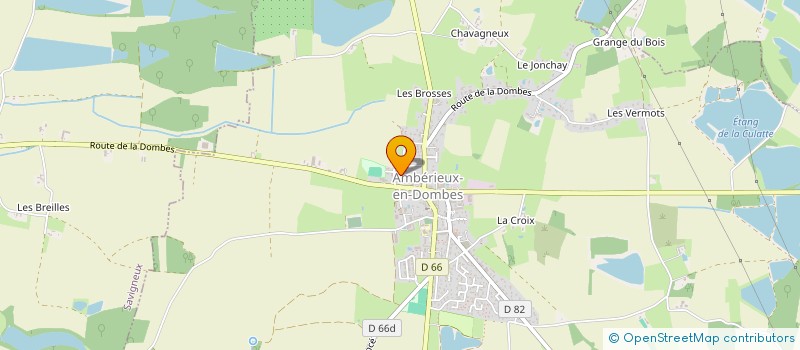 localisation de l'entreprise SCI MARJOLIETIN  SAINTE-OLIVE