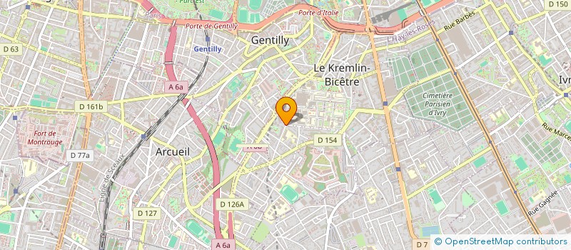 localisation de l'entreprise SCI MARJOLU à LE KREMLIN-BICETRE