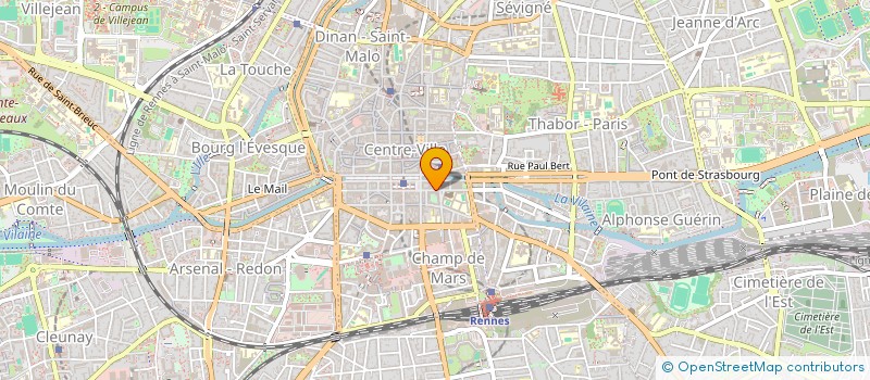 localisation de l'entreprise SCI MARJOODE  RENNES