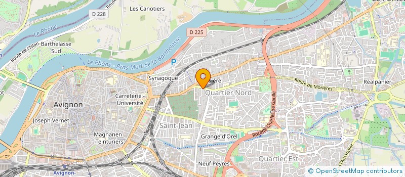 localisation de l'entreprise SCI MARJORIC à AVIGNON