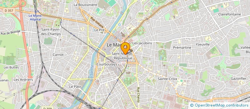 localisation de l'entreprise SCI MARJORIE  LE MANS