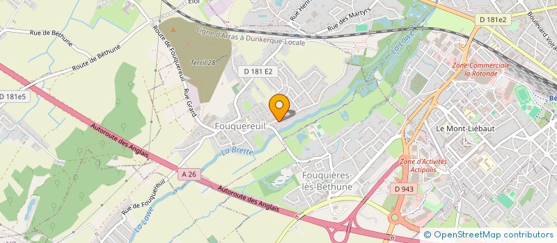 localisation de l'entreprise SCI MARJORIE  FOUQUEREUIL