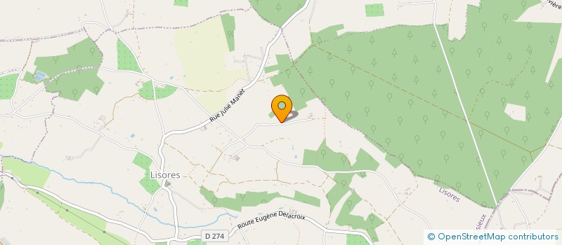 localisation de l'entreprise SCI MARJOS  MEZIDON VALLEE D'AUGE