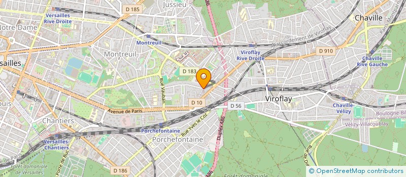 localisation de l'entreprise SCI MARJU à VERSAILLES