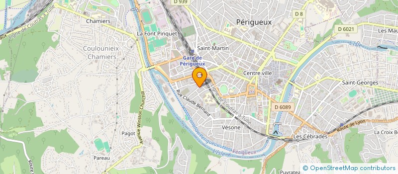 localisation de l'entreprise SCI MARKA à PERIGUEUX