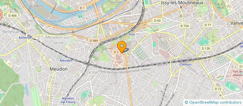 localisation de l'entreprise SCI MARKAR IMMOBILIER à CLAMART
