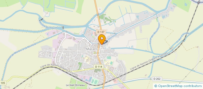 localisation de l'entreprise SCI MARKI  MARANS