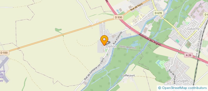 localisation de l'entreprise SCI MARKUS  DALLON