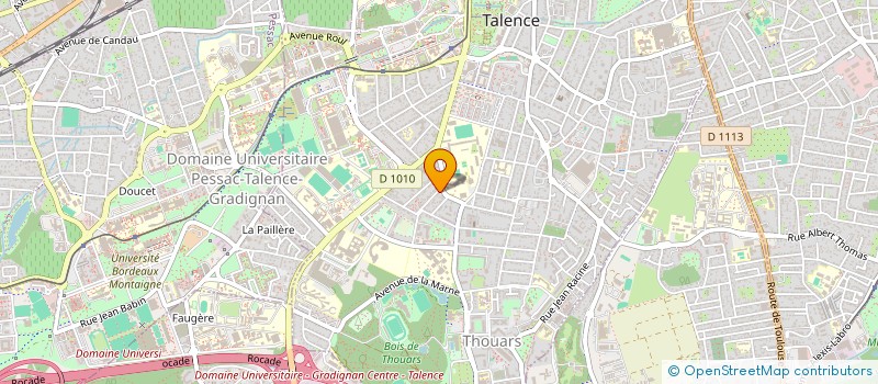 localisation de l'entreprise SCI MARLA  TALENCE