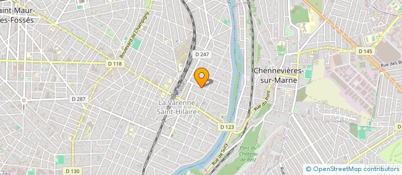 localisation de l'entreprise SCI MARLAND à SAINT-MAUR-DES-FOSSES