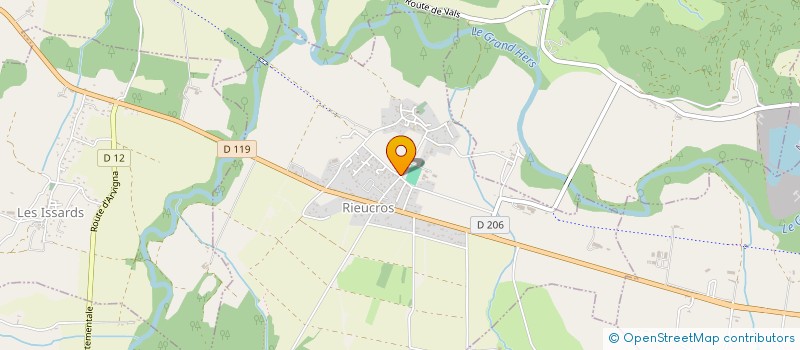 localisation de l'entreprise SCI MARLAS à RIEUCROS