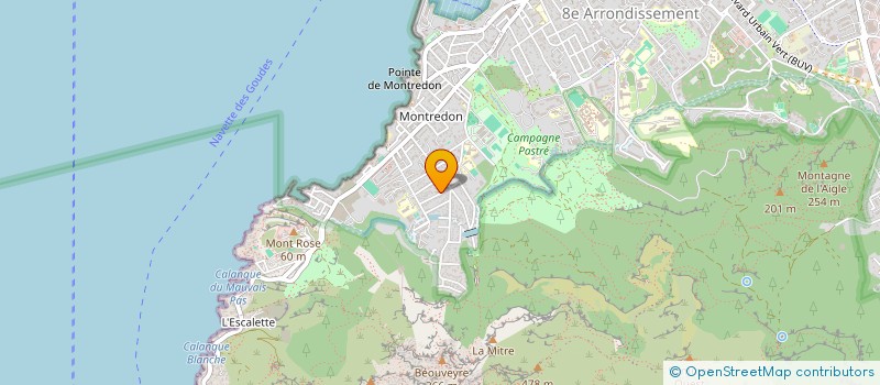 localisation de l'entreprise SCI MARLAU à MARSEILLE