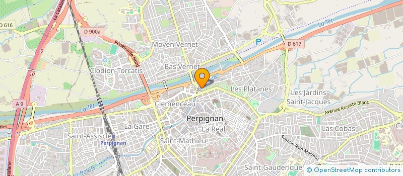 localisation de l'entreprise SCI MARLAURY à PERPIGNAN