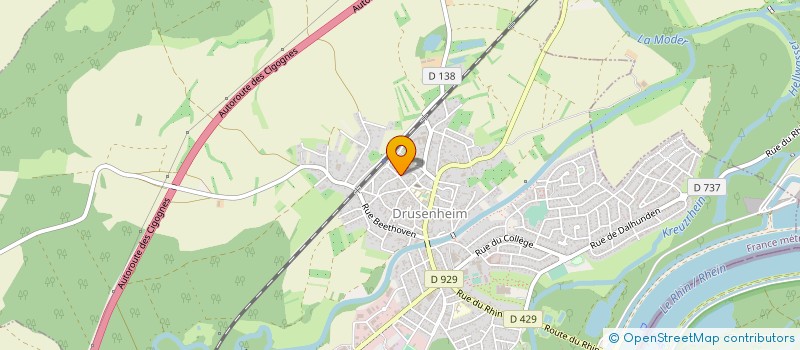 localisation de l'entreprise SCI MARLENE  ROHRWILLER