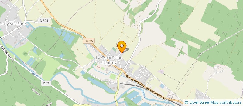 localisation de l'entreprise SCI MARLENE  NORMANVILLE