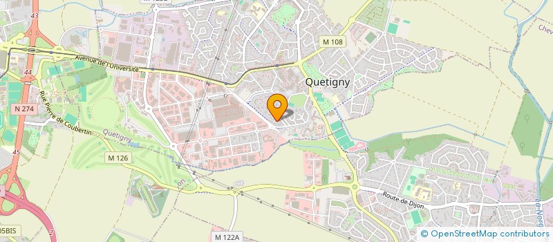 localisation de l'entreprise SCI MARLES à QUETIGNY