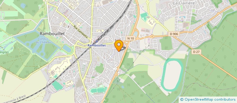 localisation de l'entreprise SCI MARLES  RAMBOUILLET