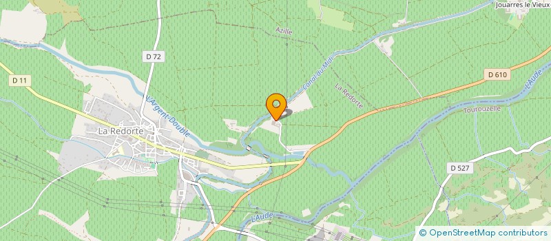 localisation de l'entreprise SCI MARLEX  LA REDORTE