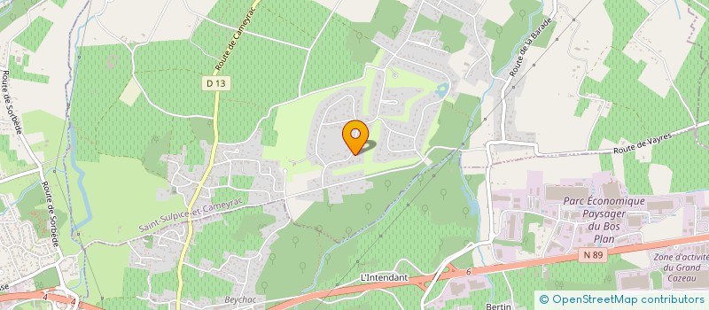 localisation de l'entreprise SCI MARLEY  SAINT-SULPICE-ET-CAMEYRAC