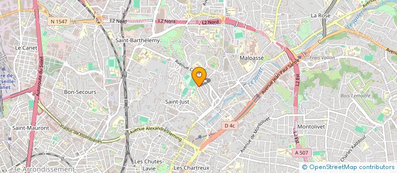localisation de l'entreprise SCI MARLEY à SANARY-SUR-MER