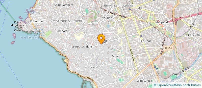 localisation de l'entreprise SCI MARLI à MARSEILLE