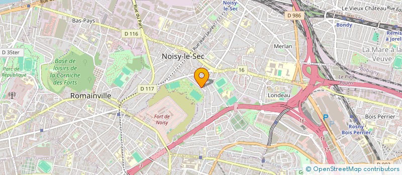 localisation de l'entreprise SCI MARLI à NOISY-LE-SEC
