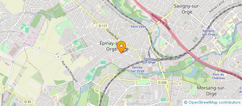 localisation de l'entreprise SCI MARLIE  EPINAY-SUR-ORGE