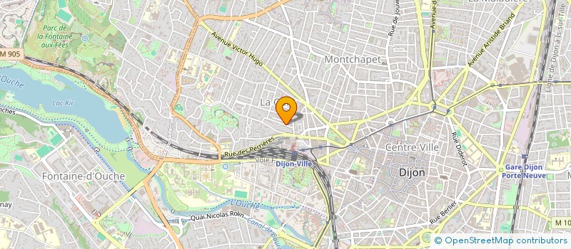 localisation de l'entreprise SCI MARLIE INVESTISSEMENTS à DIJON