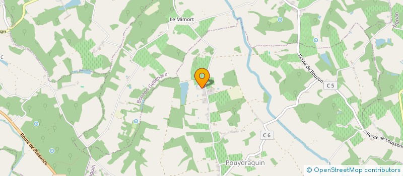 localisation de l'entreprise SCI MARLIER SCHAERER  SABAZAN