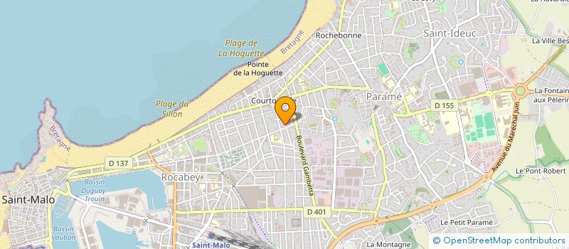localisation de l'entreprise SCI MARLINE à SAINT-MALO