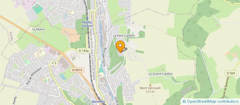 localisation de l'entreprise SCI MARLISE  BARENTIN